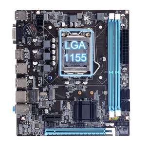 เมนบอร์ด LGA 1155 รุ่น H61 รองรับซีพียู I3 I5 I7  DDR3 สำหรับเดสก์ท็อป เมนบอร์ด H61 เมนบอร์ด H61 สำหรับพีซี - Product Image 2