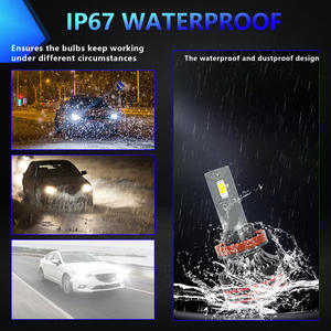 Faros Delanteros para Automóvil YOSOVLAMP M8 PRO X8S Directo de Fábrica 120W 20000lm LED de Alta Potencia IP67 H4 H7 H11 12V 24V - Product Image 5