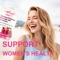 Gummies d'huile d'onagre OEM ODM sous marque privée : Soutien SPM, équilibre hormonal, beauté de la peau – Complément pour femmes