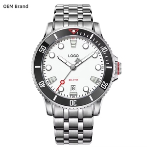 Lunette rotative unidirectionnelle 120 clic de luxe personnalisée OEM 40MM NH35A <span class=keywords><strong>Diver</strong></span> automatique en acier inoxydable 316L Montres pour hommes - Product Image 2