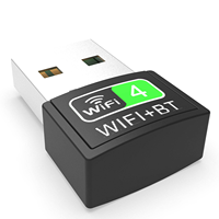 Adaptador USB WiFi 2 en 1 de 150 Mbps 4.2, Tarjeta de Red Inalámbrica 802.11n para PC y Laptop