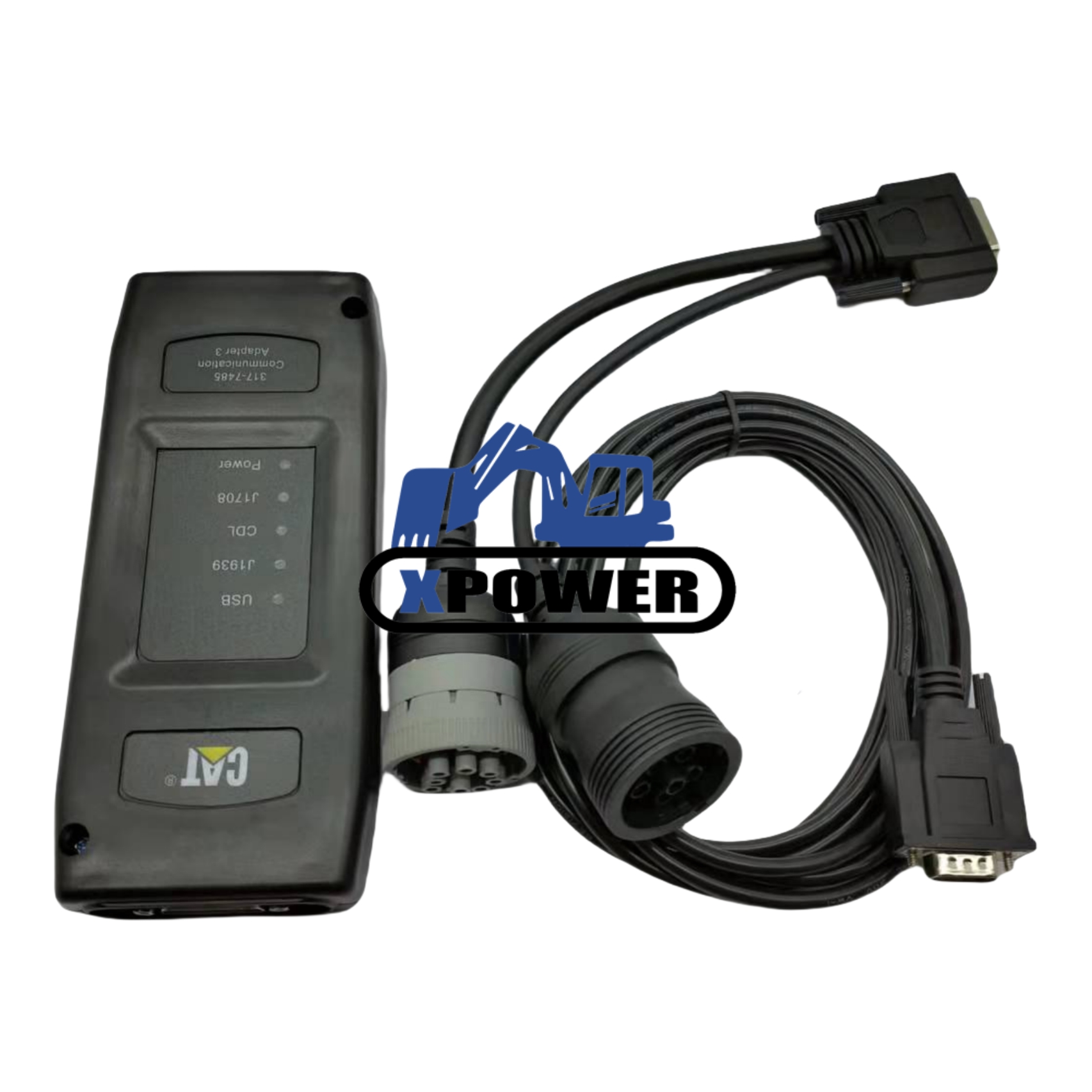 XPower ET3 Коммуникационный адаптер 3 диагностический инструмент 317-7485 3177485 для тяжелых грузовиков экскаваторов