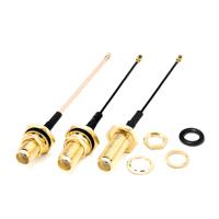 Câble Pigtail SMA Femelle vers IPX1 U.FL Ufl RF113 RG178 Étanche de Haute Qualité 10cm 15cm avec Anneau O