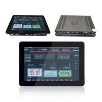 PC industriel tout-en-un à écran tactile 10,1'' avec boîtier en aluminium, système d'exploitation Android/Linux, stockage personnalisable - Vente chaude
