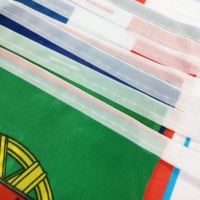 Monde 32 pays drapeau National Euro personnalisé chaîne banderoles fanion drapeau pour Festival coupe fête Bar Sport Club décoration 2025