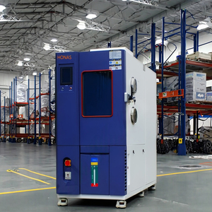 Nhỏ liên tục khí hậu buồng thử nghiệm với kiểm soát độ ẩm ± 2 ℃ Độ chính xác cho cao su và polymer lão hóa 50L 100L -40 đến 150 độ - Product Image 2