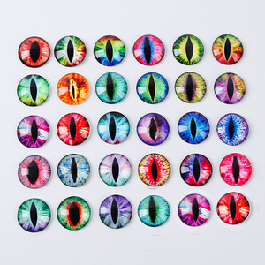 Vente en gros de cabochons personnalisés de 6, 8, 10, 12, 14, 15, 16 mm, pierres précieuses, perles à dos plat, cristaux de verre, breloques rondes <span class=keywords><strong>pour</strong></span> la fabrication de bijoux - Product Image 4