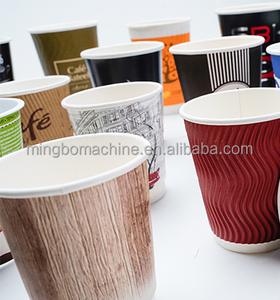 Chaîne de production ZKT-09H papier jetable adaptée aux besoins du client de machine de fabrication de tasse double machine ultrasonique de tasse de papier peint - Product Image 3