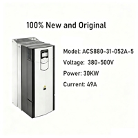 Variateur de fréquence numérique industriel ACS880-31-052A-5 30KW triphasé 380-500V 50/60Hz à contrôle vectoriel pour la régulation des moteurs