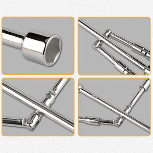 17/19/21/23mm 14 pouces 350mm universel pliant croix manchon voiture pneu clé à ergots - Product Image 4