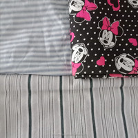 100% katun dicetak bahan kain flanel untuk Piyama