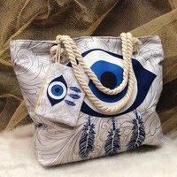Impresión digital multifuncional más creativa, duradera y lavable, bolsas de lona de algodón y poliéster personalizadas para adultos