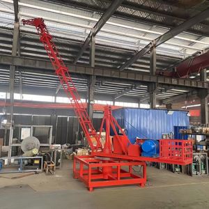 लोड 1 टन लिफ्ट 10 मीटर इलेक्ट्रिक प्रकार 360 डिग्री घुमाव जिब क्रेन व्हार्फ का उपयोग टॉवर जीब क्रेन के साथ - Product Image 5