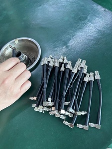 Đen TPE Áo khoác đồng trục <span class=keywords><strong>hdbnc</strong></span> 90 độ Nam để BNC thẳng Nữ 12gsdi 75Ohms cáp cho máy ảnh - Product Image 6