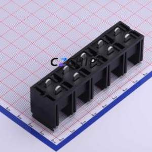 KF88SA-16.0-5P Barrier Terminal Block Through hole Component (THT),P=16mm Connector With Cover Plate 16mm 1x5P Straight Pin - Product Image 2