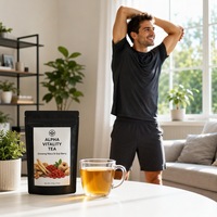 Tisane Alpha Vitality 5g x 20 Sachets Pyramidaux Marque Yuzetang Soutien Force et Endurance Masculine Durée de Conservation 18 Mois