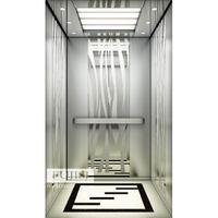 Ascenseur de bâtiment d'appartements moderne à entraînement AC avec mécanisme de traction sans engrenages