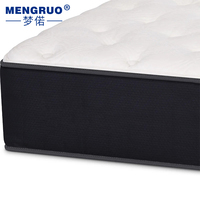 Matelas d'hôtel OEM/ODM, commande en gros, matelas à ressorts et mousse taille Queen, compressé en boîte
