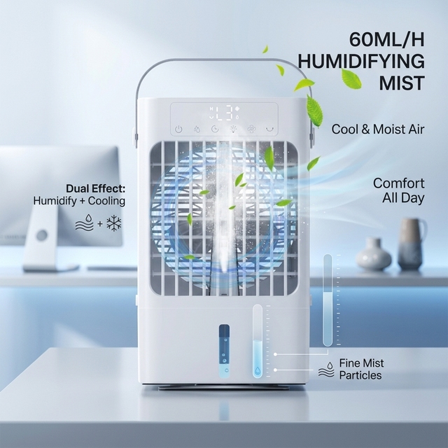 ChillWell Portable AC air Cooler with Type C and Three Speed air Cooler Machine on Sale