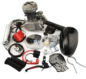 high power gasoline engine 2 stroke 100cc bicycle motor kit 49mm bore 60Km/h