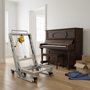 Dedicated Transport <strong>Trolley</strong> for Upright <strong>Pianos</strong> Easy-to-use <strong>Trolley</strong> for Effortless <strong>Piano</strong> Transport Mobile Cart for Upright <strong>Piano</strong> - Product Image 5