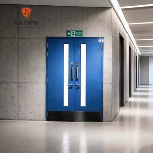 Porte de sécurité Mexin de haute qualité, porte coupe-feu isolée pour intérieur, portes coupe-feu en acier de classe A et B pour usine - Product Image 2