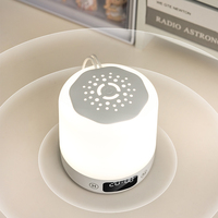 Lampe de chevet LED ABS avec capteur tactile, lumière chaude douce à intensité variable, rechargeable par USB, lampe de table pour chambre à coucher, 6000 mAh