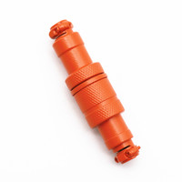 Conector macho y hembra de aviador, GX16, estilo industrial mate, 4 pines, colorido, GX16, para Cables USB en espiral, envío directo