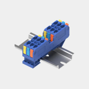 Connecteur de câblage rapide à 5 pôles à levier, à montage sur rail, pour économiser temps et argent - Product Image 6
