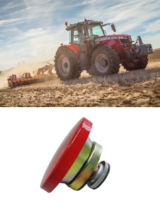 Massey Ferguson Tractor radiador tanque cubierta 1874445M94 ajuste MF 30H 40E 50E 230 231 250 255 550 590 piezas de automóviles al por mayor - Product Image 2