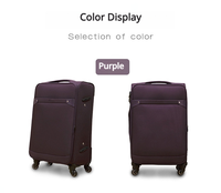 Valise à roulettes en tissu Oxford de 20 pouces, valise à roulettes pivotante de 30 pouces, valise à roulettes universelle, valise à roulettes avec mot de passe
