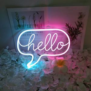 Neon <b>Light</b> Up Sign RGB Color Changing Handmade Glass Neon Sign for Bedroom Decoration Small Order Accepted - Product Image 5
