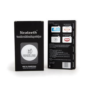 도매 맞춤형 PAP+ 활성탄 치아 미백 스트립, 14개입 - Product Image 1