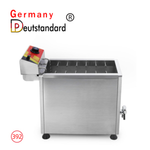 <span class=keywords><strong>Friteuse</strong></span> électrique professionnelle en acier inoxydable pour bâtonnets de hot-dogs coréens au fromage, machine à frire la mozzarella avec crochets, <span class=keywords><strong>friteuse</strong></span> à corn-dogs - Product Image 3