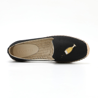 Nouvelles espadrilles pour femmes, printemps-été, confortables, légères, antidérapantes, tendance, semelle en chanvre, respirantes, en toile, plates