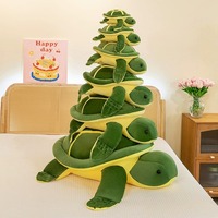 Peluche réaliste tortue de mer en gros, jouet en peluche tortue, oreiller de sommeil, cadeau d'anniversaire pour enfants, poupée en tissu