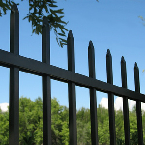 Bella alta qualità ferro acciaio <span class=keywords><strong>giardino</strong></span> <span class=keywords><strong>e</strong></span> zinco recinzione in acciaio elegante recinzione metallica - Product Image 4