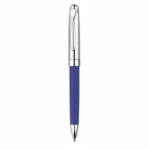 Penna Cromata con Finitura Blu Lucida, Articolo Promozionale - Product Image 2
