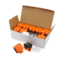 Prise OEM incassable 3 voies 13A UK 3 broches en cuivre avec fusible, plastique de haute qualité 220-250V, usage industriel/commercial Afrique