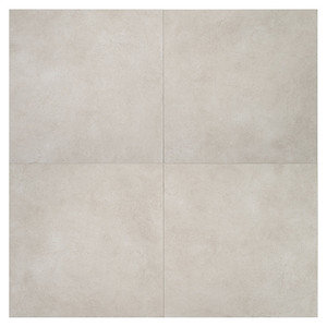 Piastrella Brooklyn grigio chiaro 90x90 cm rettificata, testurizzata, opaca per pavimento e parete - Product Image 1