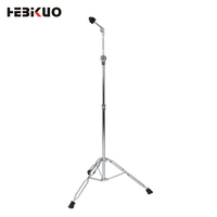 Factory Outlet G400 Adjustable Stable Percussion Cymbal Stand Galvanized Alloy Silver Quality Musical Instrument Stand Accessory
