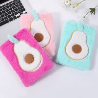 Cuaderno Escolar Diario, Libreta, Carnet, Notizbuch, Regalo para Niños, Diario Bonito para Niñas, Libreta con Forro de Peluche, Cuaderno A5, Diario