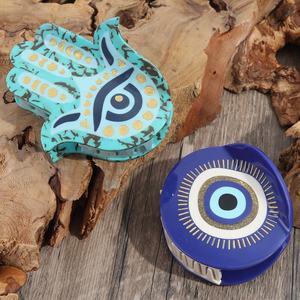 Pinza de pelo de alta calidad personalizada pinza de pelo de acetato occidental personalizada garra de pelo de cabeza de Buda - Product Image 3