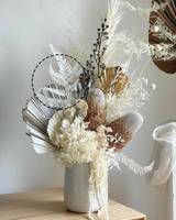 Prefleur vraies fougères blanches stabilisées préservées bricolage artisanat guirlandes de mariage décorations pour la maison Bouquets Graduation Halloween Pâques
