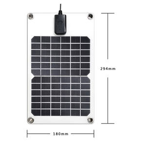 Glory solar's dernier <span class=keywords><strong>panneau</strong></span> <span class=keywords><strong>solaire</strong></span> en silicium monocristallin mince 5W Charr flexible pour véhicules voiture bateaux moto électrique - Product Image 4