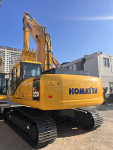 Precio al por mayor, el modelo más nuevo, excavadora Komatsu PC 220 de 22 toneladas, en Stock, excavadora hidráulica Komatsu usada en Japón para la venta - Product Image 6