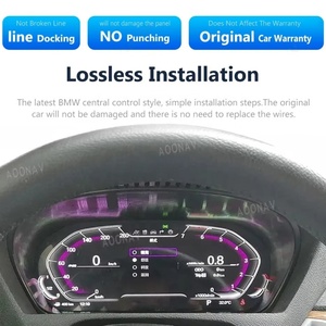 Car LCD Digital for X6 E71 E72 2007-2013 Original LCD <b>Stereo</b> Virtual Speedometers Dashboard Player Linux <b>System</b> RHD LHD - Product Image 6