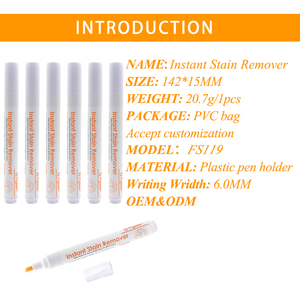 Bolígrafo Quitamanchas Instantáneo y Eficaz, Regalo Promocional para Uso de Emergencia, Elimina Manchas Frescas - Product Image 3