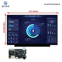 14 inç TFT IPS Yüksek Çözünürlüklü Araç İçi Ekran Paneli, LED Arka Aydınlatmalı ve EDP Arayüzlü