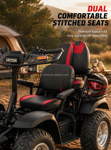 Scooter Todoterreno Doble, para Recreación al Aire Libre en Granjas, Montañas y Playas, Motor de 1500w*4, Potencia Hsk-yt169 que Brinda una Gran Autonomía - Product Image 4